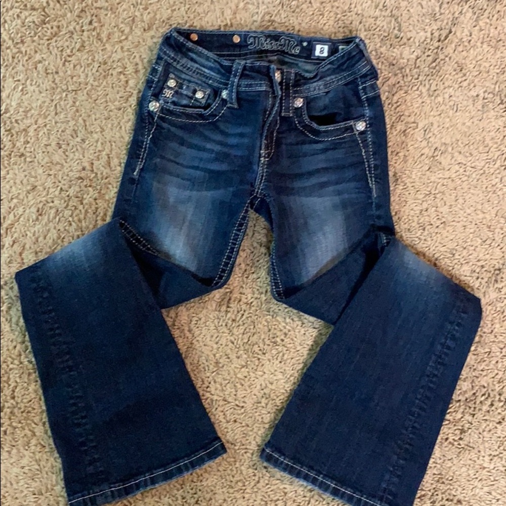 Miss Me size 8 Boot cut jeans